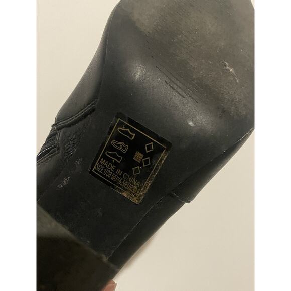 Qupid Signal 99x Block Heel Booties -‎ Black Size 8.5 - Picture 8 of 9
